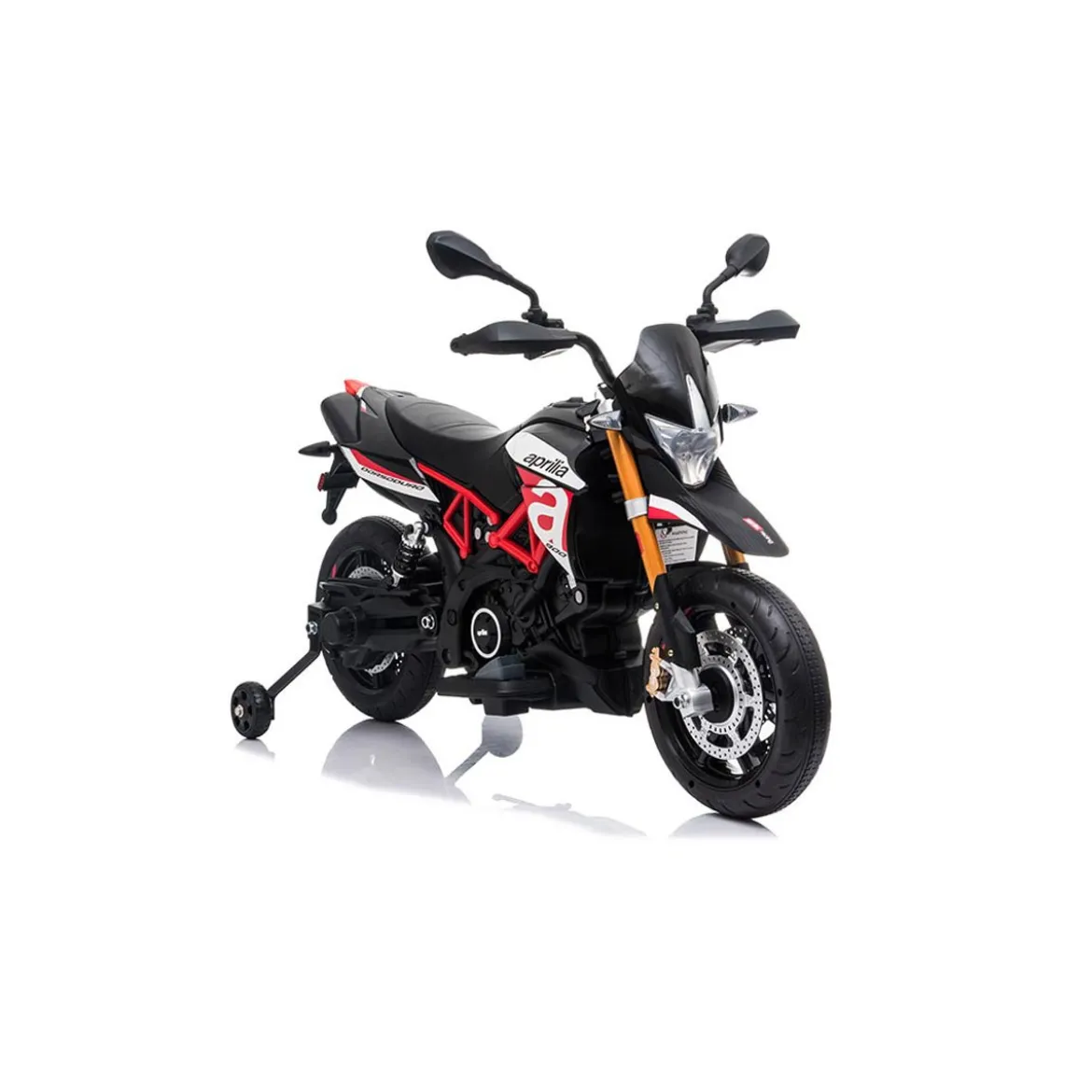 Moto Elettrica a Batteria Aprilia Dorsoduro da Bambino