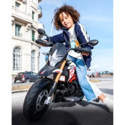 Moto Elettrica a Batteria Aprilia Dorsoduro da Bambino