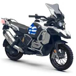 Moto Elettrica Bambini 24V BMW R1250 GS Adventure Ruote Gonfiabili