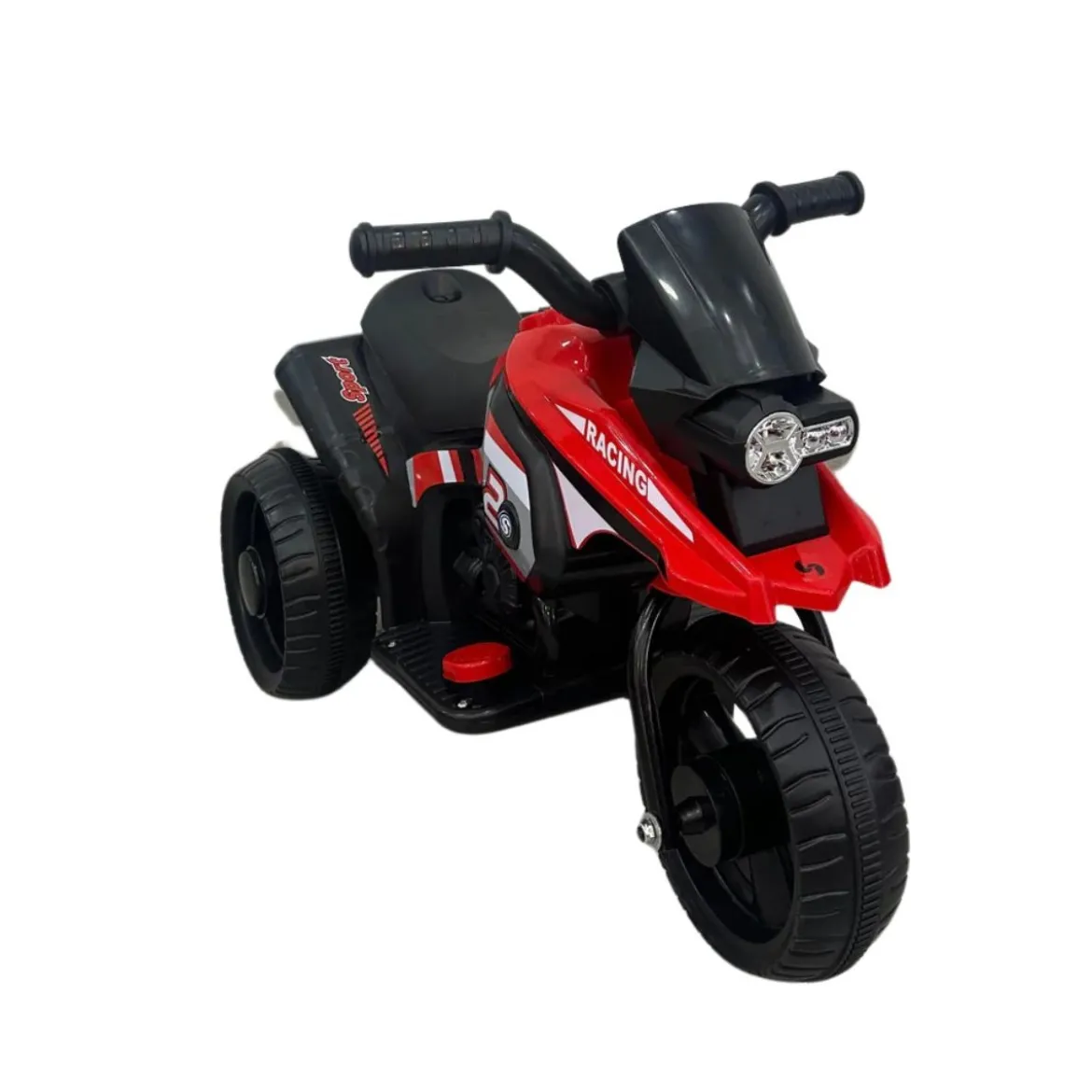 Moto Elettrica da Bambino a Pedale Colore Rosso 6V