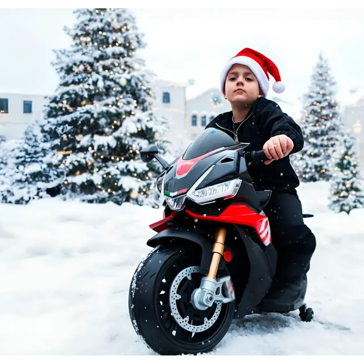Moto Elettrica da Bambino Aprilia RSIV Big 24V Nero