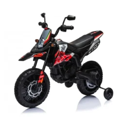 Moto Elettrica da Bambino Aprilia Motocross RX125 Rossa