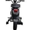 Moto Elettrica per Bambini Honda Cross Cub 110 12V Nero Ruote Laterali