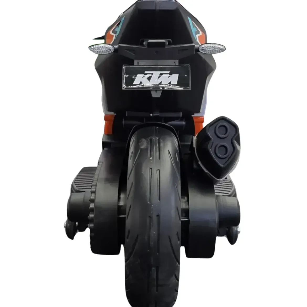 Moto Elettrica per Bambini 12V KTM 1290 Superduke 2 Motori Ruote EVA
