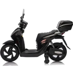 Moto Elettrica per Bambini 12V Scooter Nero Honda SH125
