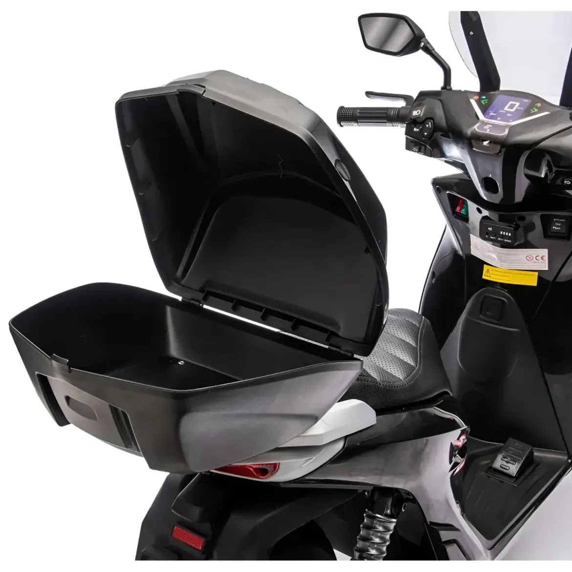 Moto Elettrica per Bambini 12V Scooter Nero Honda SH125