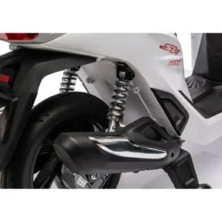 Moto Elettrica per Bambini 12V Scooter Bianco Honda SH125