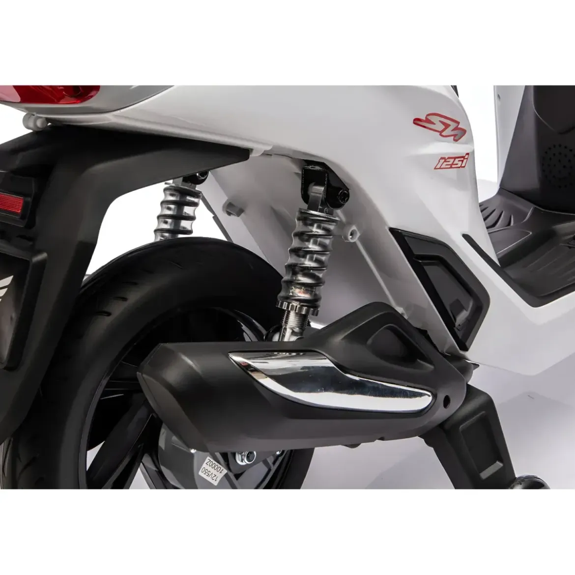 Moto Elettrica per Bambini 12V Scooter Bianco Honda SH125