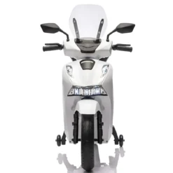 Moto Elettrica per Bambini 12V Scooter Bianco Honda SH125