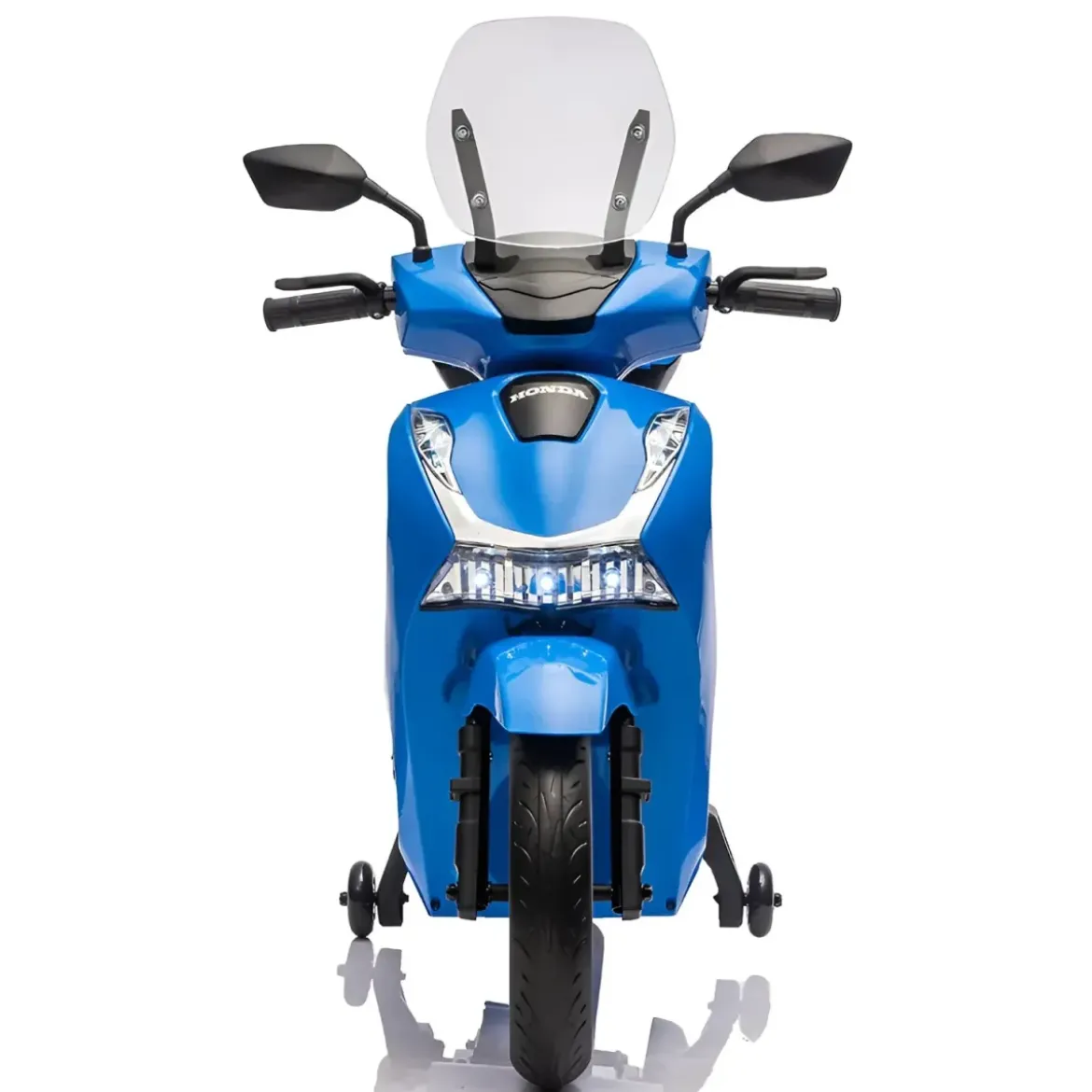 Moto Elettrica per Bambini 12V Scooter Blu Honda SH125