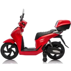 Moto Elettrica per Bambini 12V Scooter Rosso Honda SH125