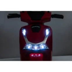 Moto Elettrica per Bambini 12V Scooter Rosso Honda SH125