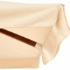 Ombrellone in Legno 3x3 Palo Centrale Telo Ecru Idrorepellente Quadrato Giardino