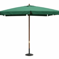 Ombrellone Quadrato 3x3 Verde Tavolo Terrazzo Estate Giardino Ombra
