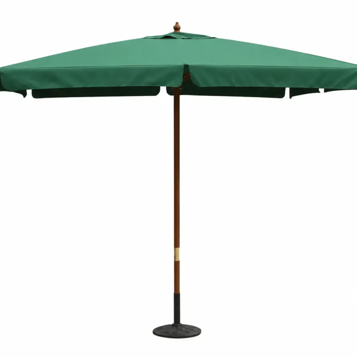 Ombrellone Quadrato 3x3 Verde Tavolo Terrazzo Estate Giardino Ombra