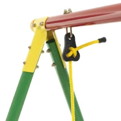 Outlet Altalena per Bambini 5 Posti da Giardino Corde Regolabili