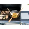 Padella Wok in Ghisa per Barbecue Campignaz 36 cm Manico in Legno