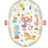 Palestrina Evolutiva Neonato Circo 3 in 1 con Giostra e Giochi 85x100 cm