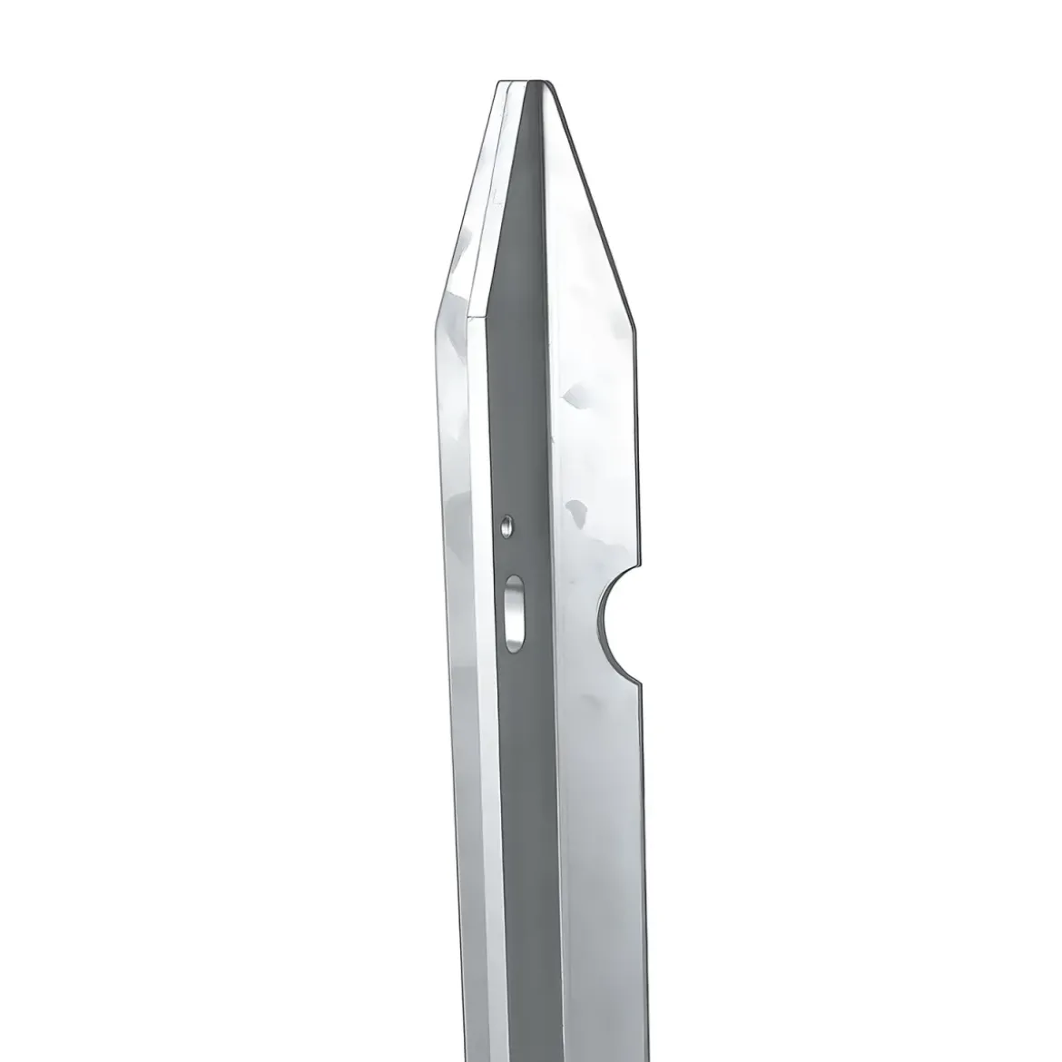 10 Paletti 225cm in Ferro Zincato per Recinzione