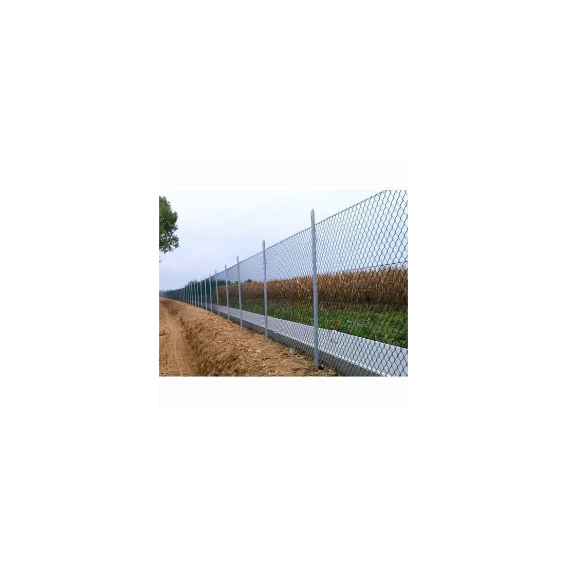 10 Paletti in Ferro Zincato 250cm Pali a T per Terreni