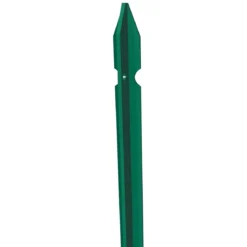 10 Paletti Verdi 250 cm 35x35 Ferro Plastificato Pali per Recinzione Metallica