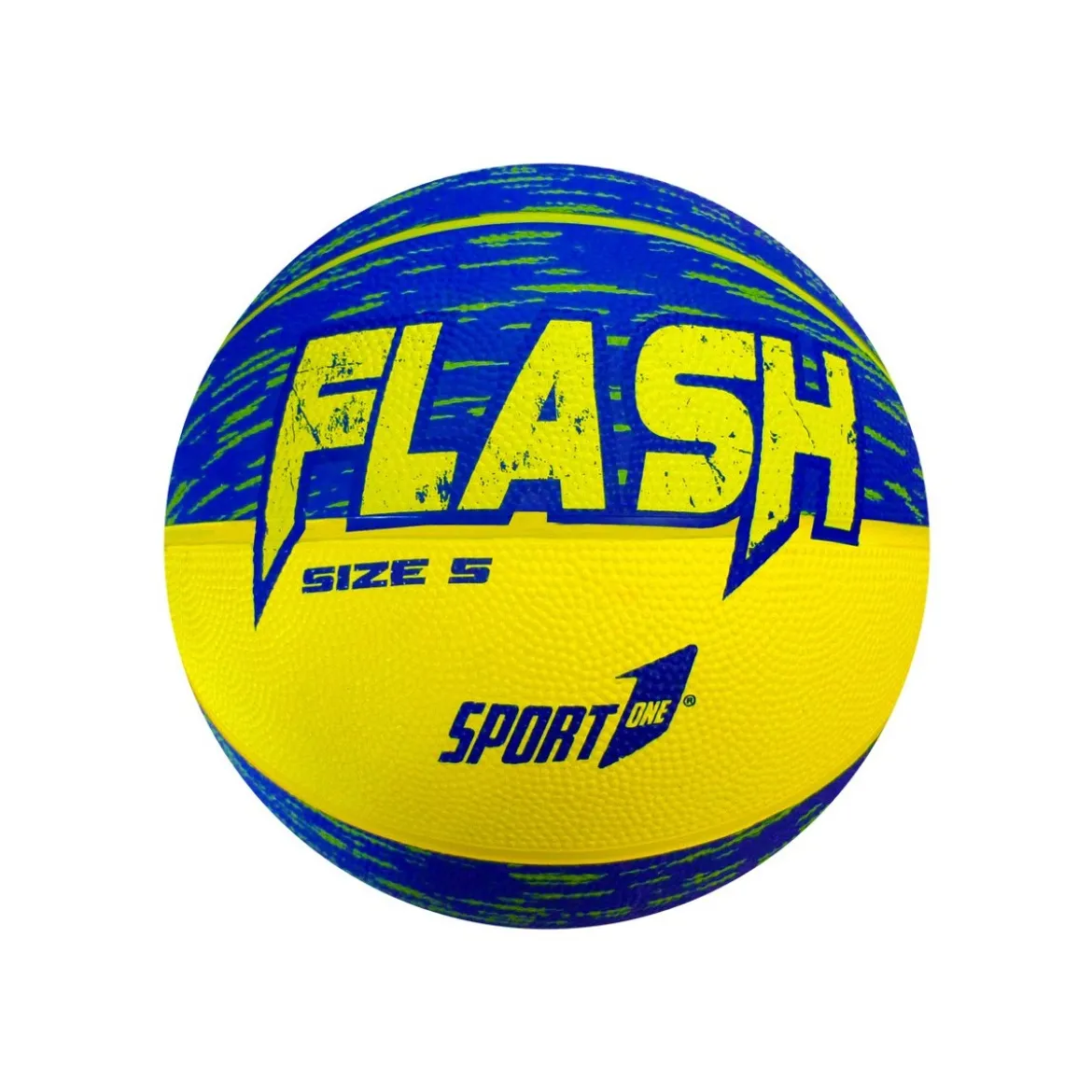 Pallone da Basket Misura 5 in Gomma Termosaldata 22 cm Bambini Ragazzi