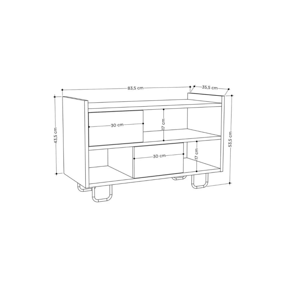Panca Scarpiera in Legno con Cuscino Imbottito Mobile Ingresso Rovere