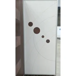 Pannellatura Esterna per Porta Blindata Giove con Inserti Pannello Moderno