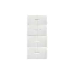 Pannello Pantografato con Inserti in Alluminio per Porta Blindata da Esterno