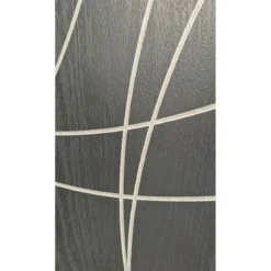 Pannello Pantografato Grigio per Porta Blindata da Esterno in Vetroresina Madrid