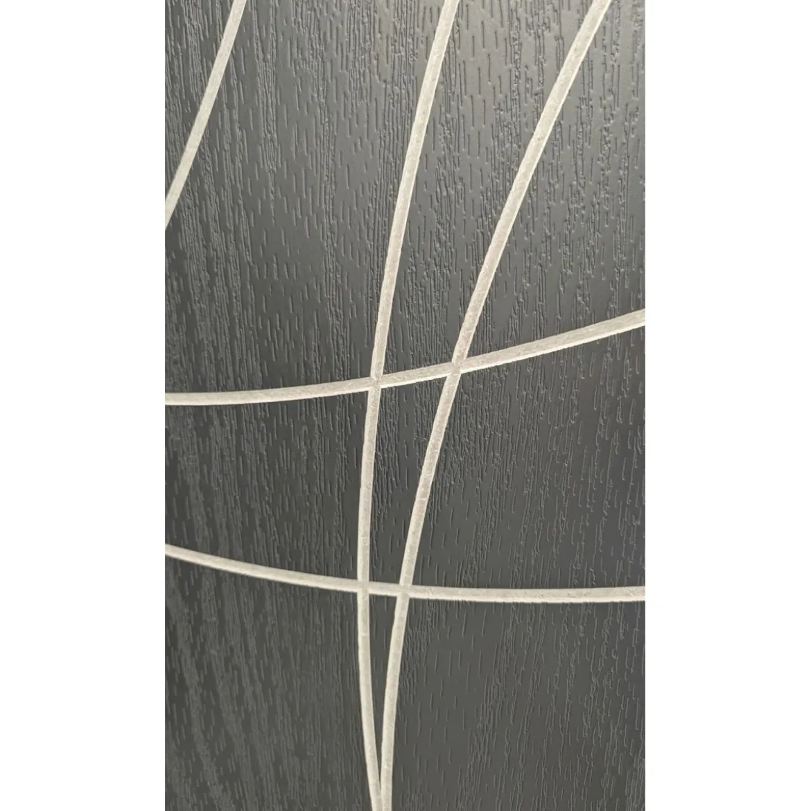 Pannello Pantografato Grigio per Porta Blindata da Esterno in Vetroresina Madrid