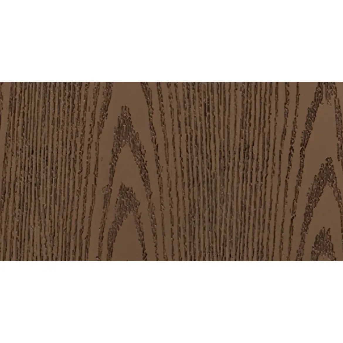 Pannello per Porta Blindata Alluminio Noce Venature Verticali 90x210 cm