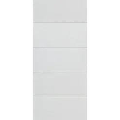 Pannello per Porta Blindata Bianco Afrodite in Vetroresina