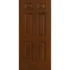 Pannello per Porta Blindata Spessore 6 mm Vetroresina da Esterno Noce 90x210