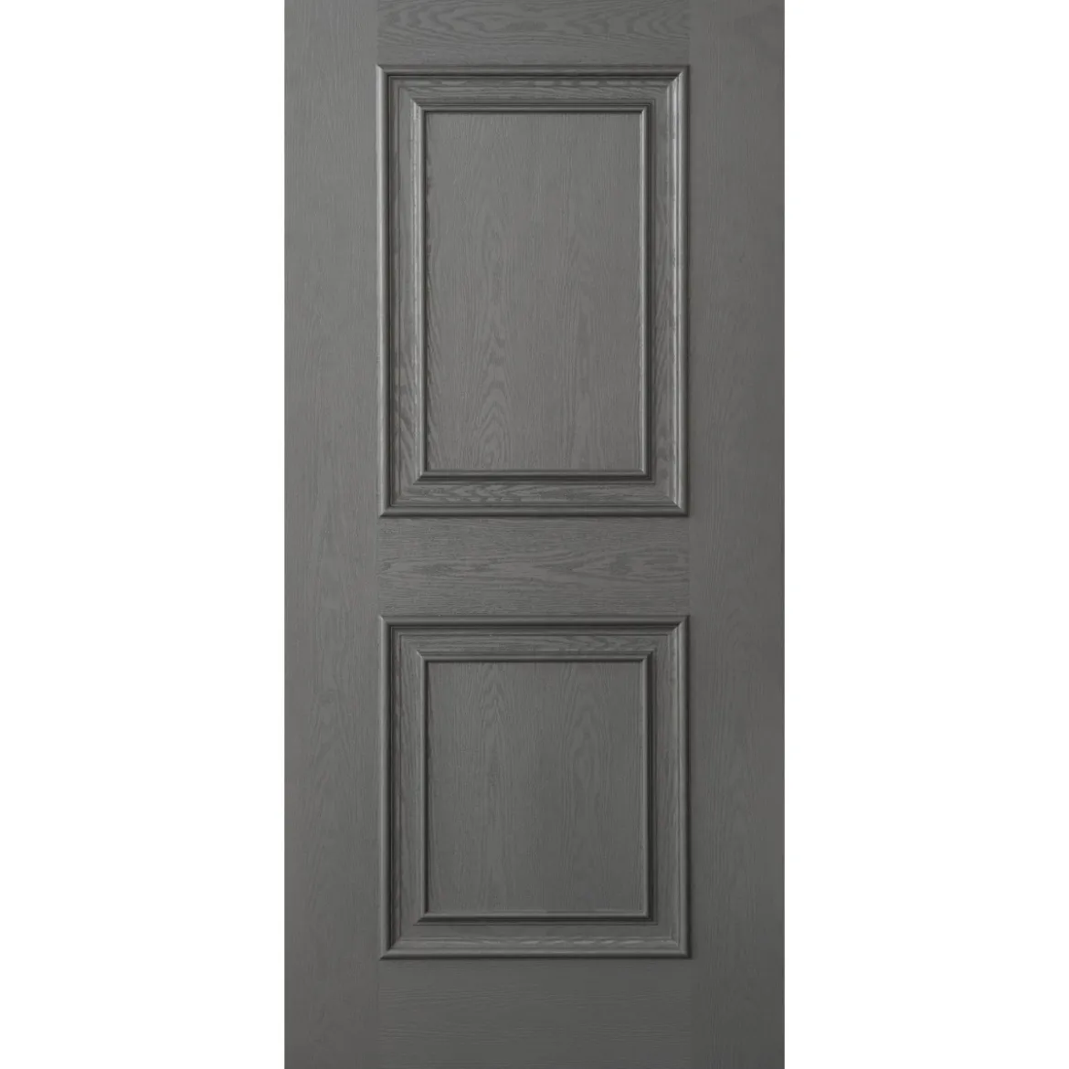 Pannello per Portoncino Blindato da Esterno Grigio 90x210 due Bugne Vetroresina