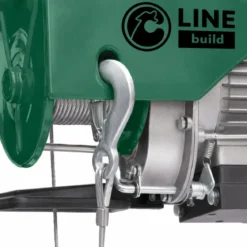 Paranco Elettrico 450W Portata 100/200kg a Fune Sollevamento 12m