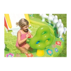Parco Acquatico Gonfiabile Piscina con Scivolo per Bambini Intex da Giardino