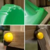 Parco Giochi Torretta per Bimbi da Giardino in Legno Scivolo Altalena