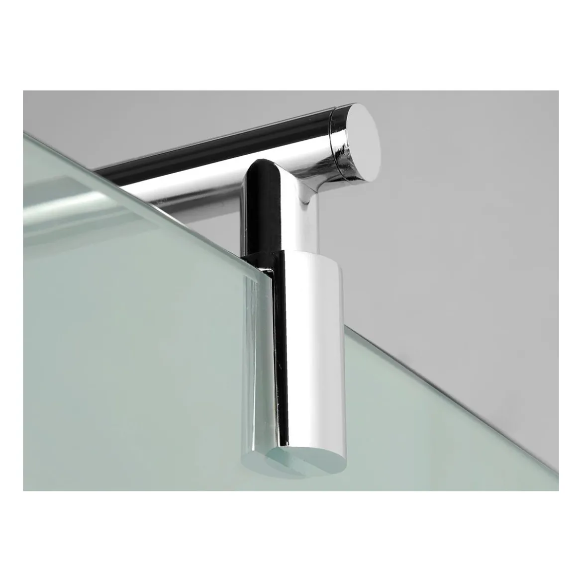 Parete Doccia Fissa 8 mm Walk In 80 90 100 110 120 Box Lato Anta Cristallo Vetro