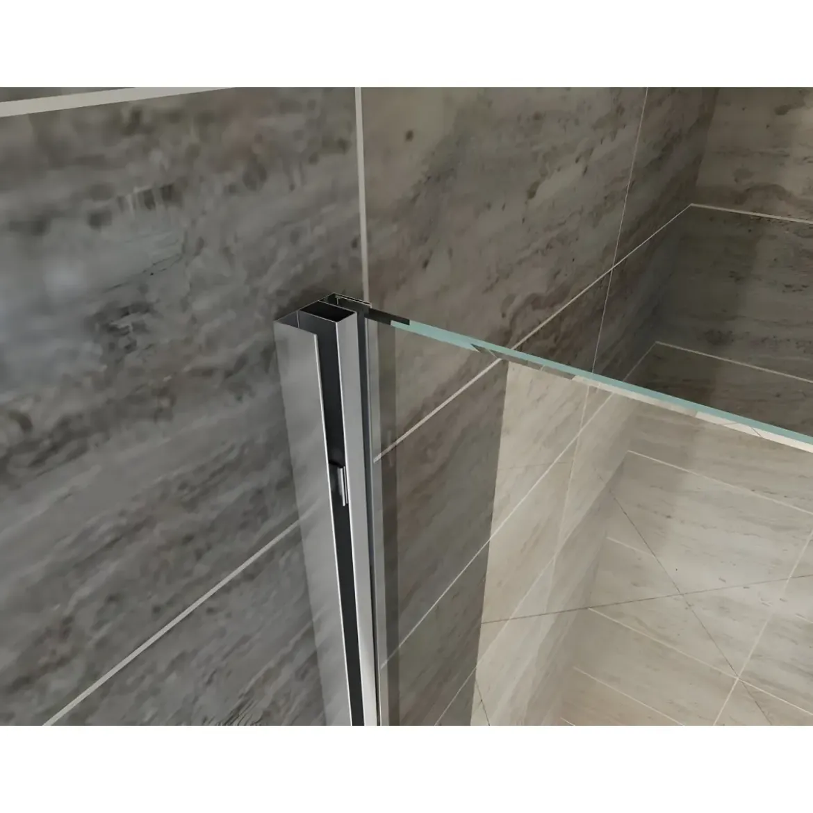 Parete Doccia Walk In 8 mm 100 120 140 160 180 Box Anta Scorrevole
