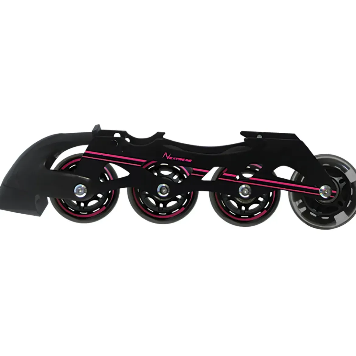 Pattini Bambini 2 in 1 S 30-33 Trasformabili a Rotelle in Linea Fucsia