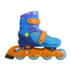 Pattini Easy Roller Blu 31-34 Lunghezza Regolabile Allungabili Freno Posteriore