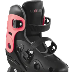 Pattini in Linea per Bambini Taglia 34-37 LED Freno Posteriore Rosa
