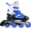 Pattini per Bambini in Linea Regolabili 34-37 Blu Cuscinetti ABEC 7