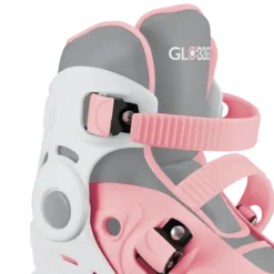 Pattini per Bambini 2 in 1 Regolabili Taglia 26–29 Rosa Pastello