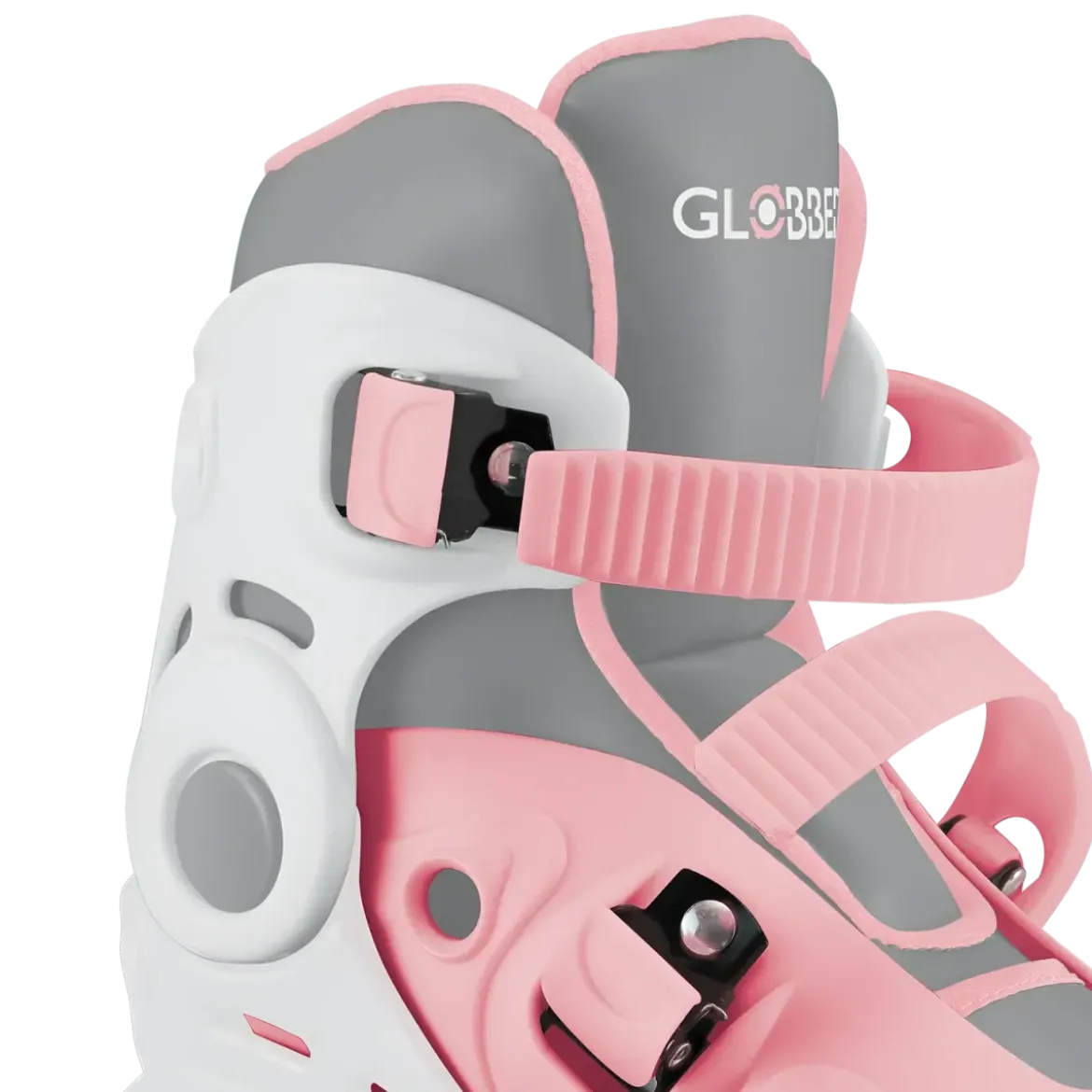 Pattini per Bambini 2 in 1 Regolabili Taglia 26–29 Rosa Pastello