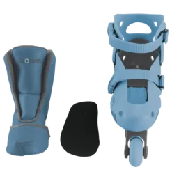 Pattini per Bambini 2 in 1 Regolabili Taglia 26–29 Celeste Pastello