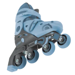Pattini per Bambini 2 in 1 Regolabili Taglia 26–29 Celeste Pastello