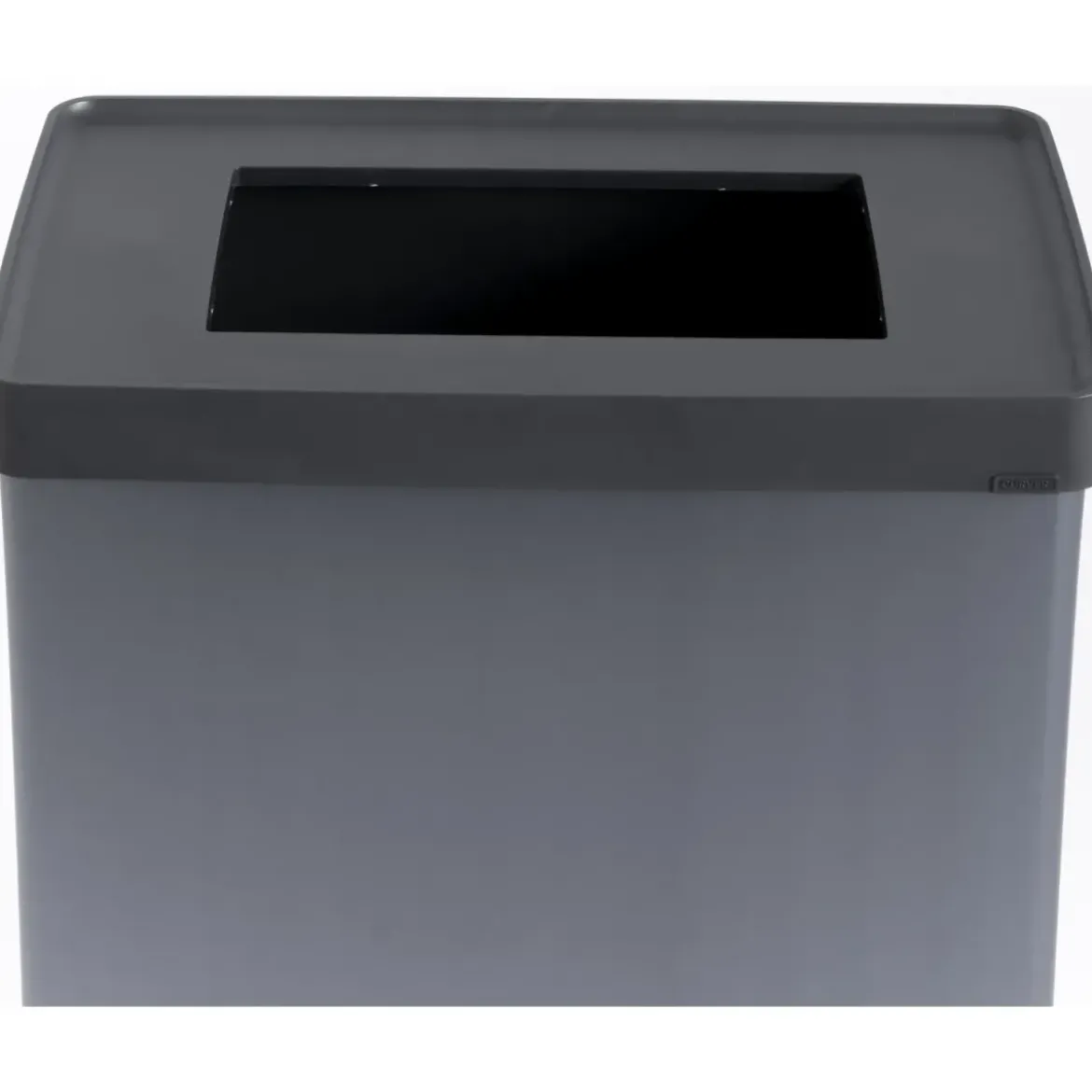 Pattumiera Keter 54L Blu Perlato Differenziata Materiale Riciclato