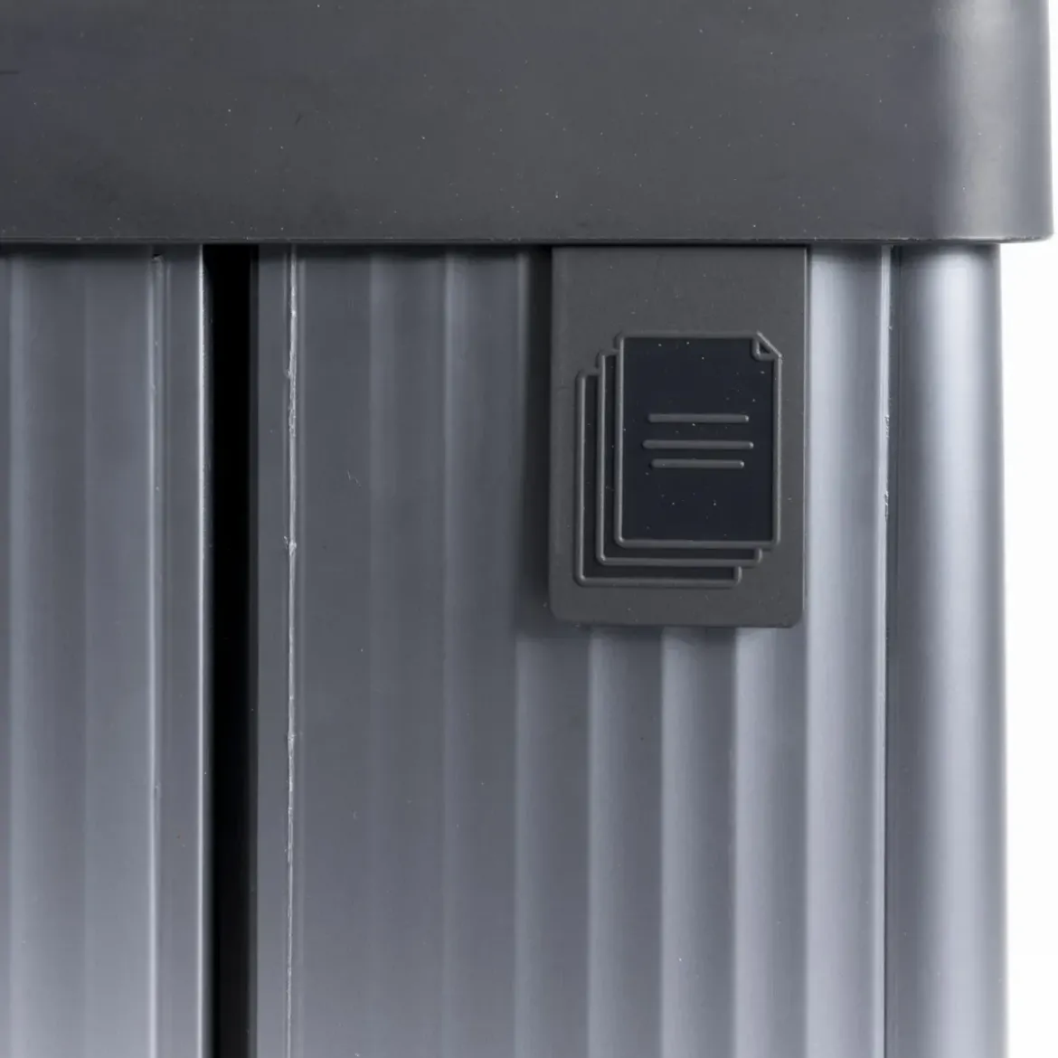 Pattumiera Keter 54L Blu Perlato Differenziata Materiale Riciclato